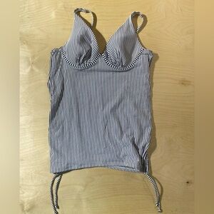 Swim by Cacique Striped Women's Swim Top 40C (DQ)
